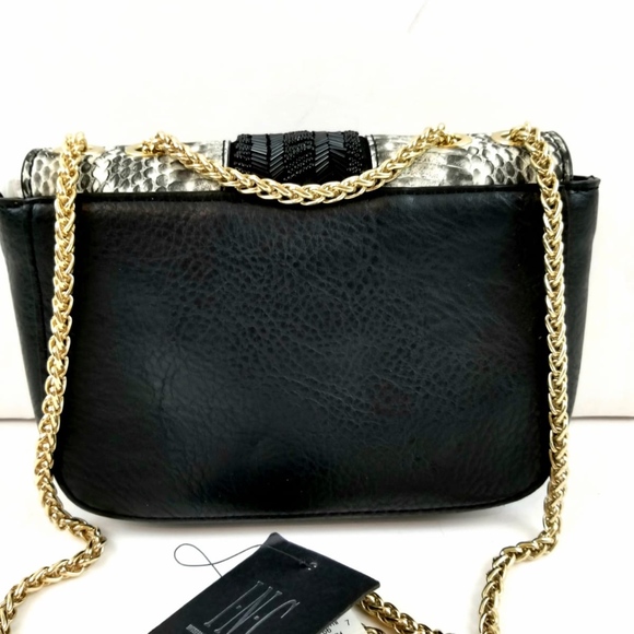 INC Mariin Crossbody Black Handbag - Picture 3 of 5